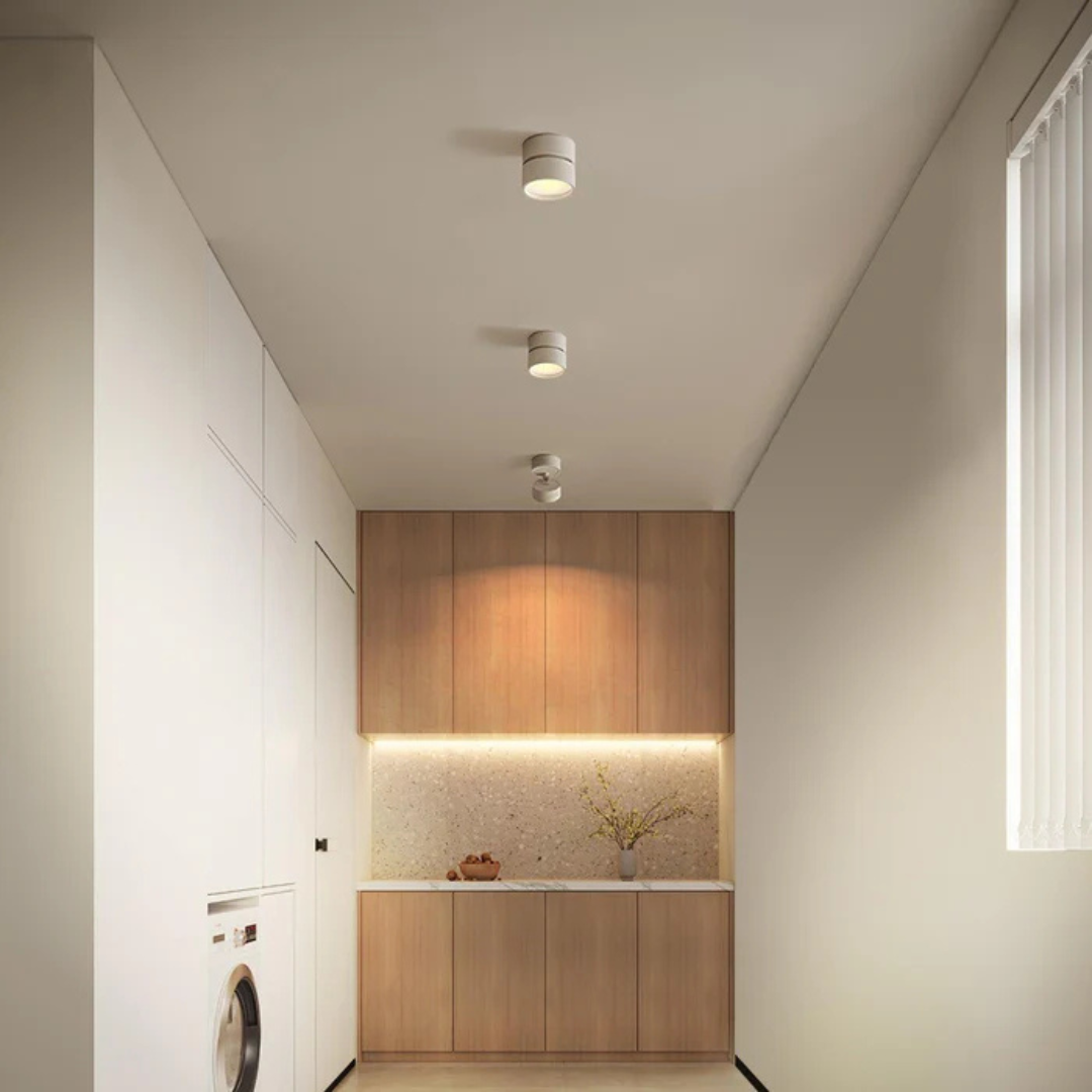 Plafondspot Minimalistisch met Draaibare Kop en Geïntegreerde LED
