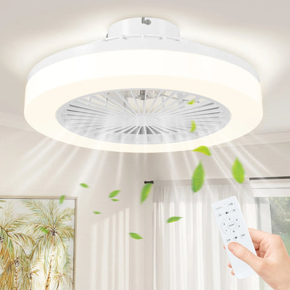 Plafondventilator met LED Lamp en Afstandsbediening Dimbaar Modern