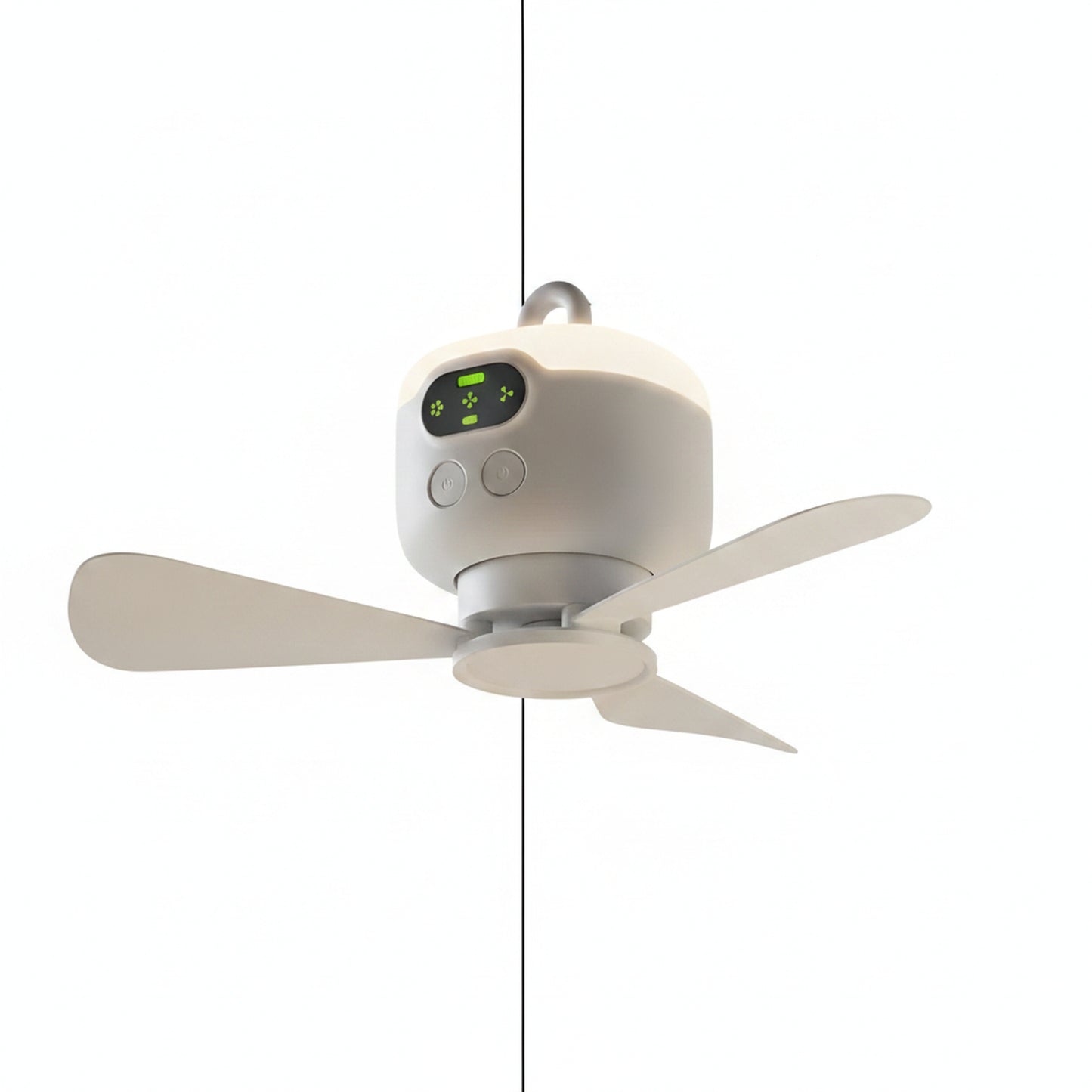 Plafondventilator met LED Verlichting en Afstandsbediening Oplaadbaar