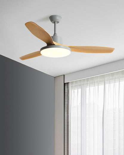 Plafondventilator Scandinavisch met Geïntegreerde LED en Omkeerbare Motor