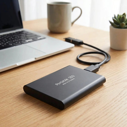 Portable SSD Externe Harde Schijf USB Aansluiting voor Laptop en PC