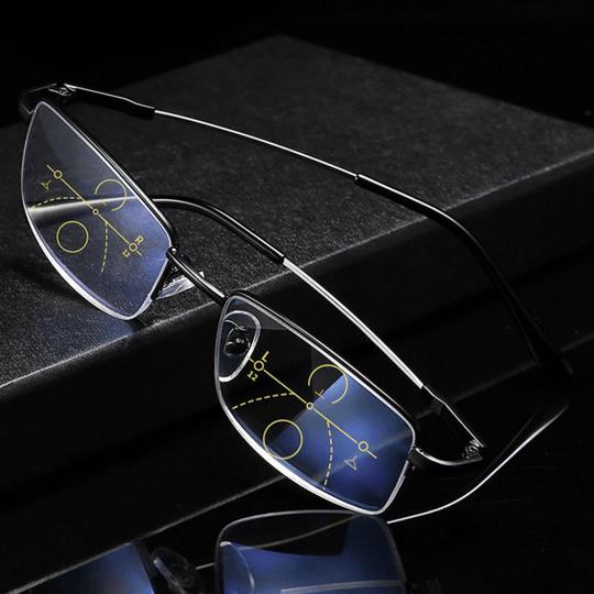 Progressieve Bril Multifocaal Zelfkleurend Anti-Blauwlicht Leesbril