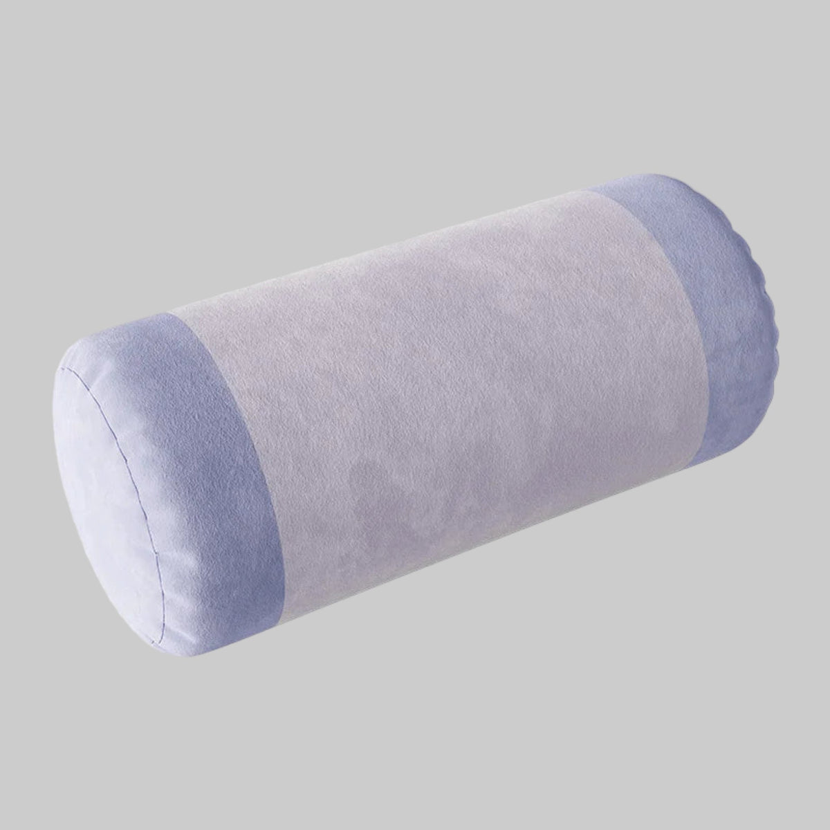 Rolkussen Cilindervormig met Afneembare Hoes en Tweekleurig Design