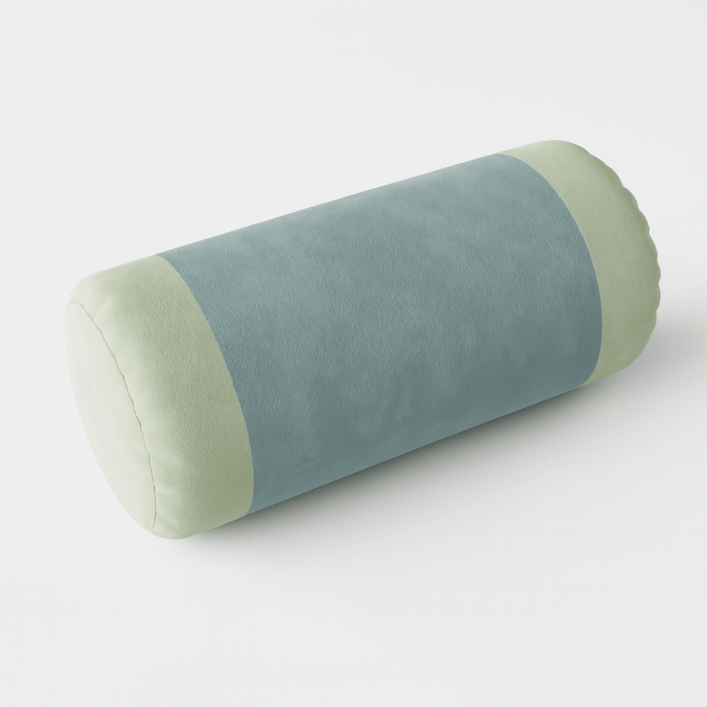 Rolkussen Cilindervormig met Afneembare Hoes en Tweekleurig Design
