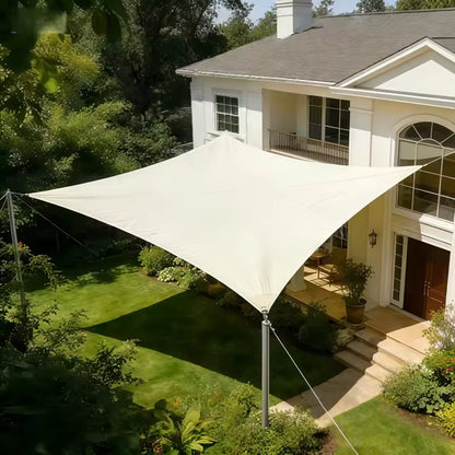 Schaduwdoek voor Tuin en Terras met Bevestigingsset en UV-bescherming
