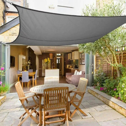 Schaduwdoek voor Tuin en Terras met Bevestigingsset en UV-bescherming