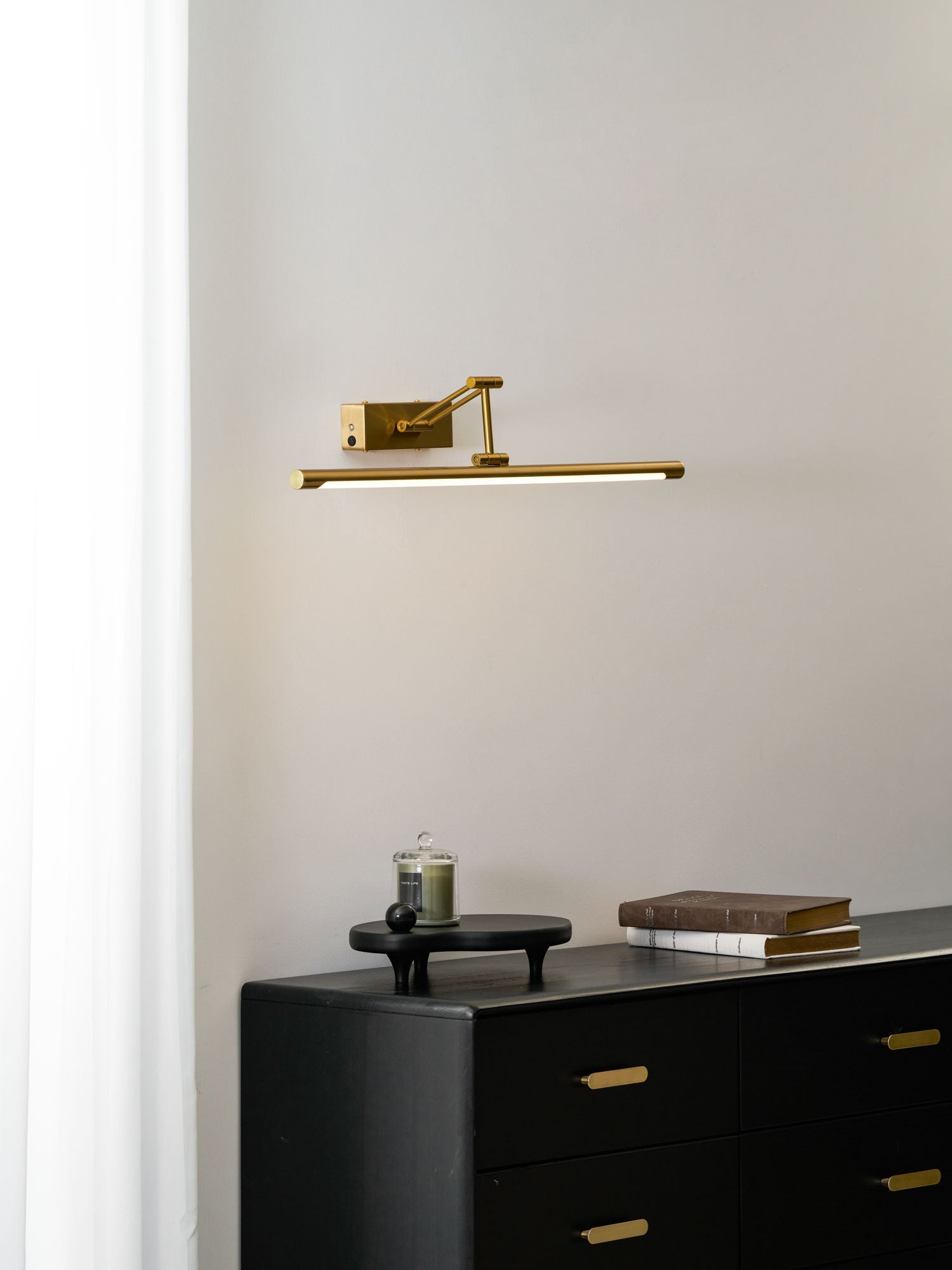 Schilderijlamp Modern met Geïntegreerde LED en USB Oplaadbaar