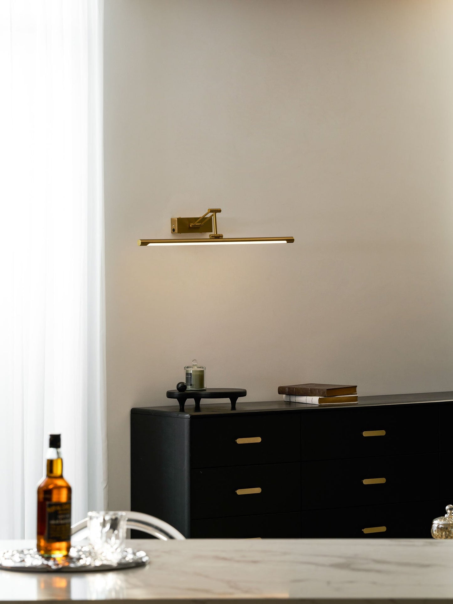 Schilderijlamp Modern met Geïntegreerde LED en USB Oplaadbaar