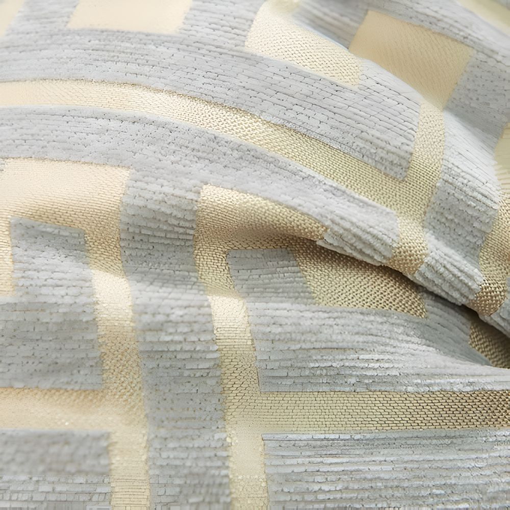 Sierkussenhoes met Geometrisch Jacquard Patroon en Verborgen Rits