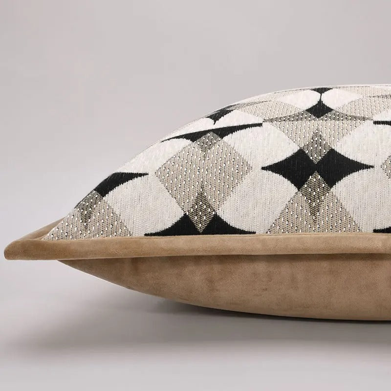 Sierkussenhoes met Geometrisch Patroon en Geweven Design ##POS:3##