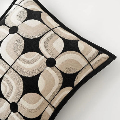 Sierkussenhoes met Geometrisch Patroon en Geweven Design