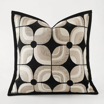 Sierkussenhoes met Geometrisch Patroon en Geweven Design