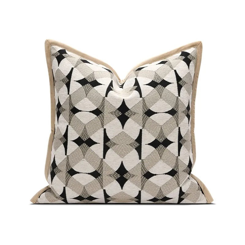 Sierkussenhoes met Geometrisch Patroon en Geweven Design ##POS:7##