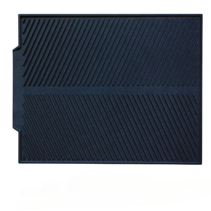 Siliconen Afdruipmat voor Afwas met Antislip Ribbels en Hittebestendig Oppervlak