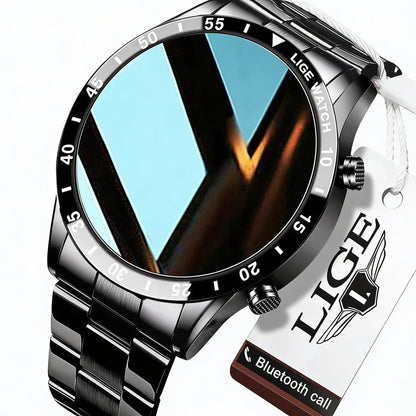 Smartwatch Rond Scherm met Bluetooth Bellen Hartslagmeter en Slaapmonitor