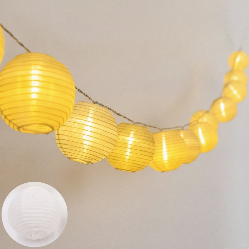 Solar Lichtslinger met Lampionnen voor Buiten met 8 Lichtmodi en Auto Aan/Uit