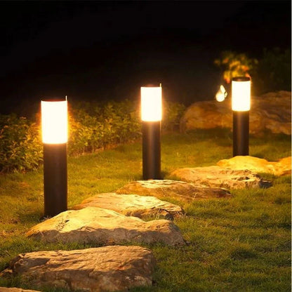 Solar Tuinlamp Paal Modern met Automatische Schemersensor voor Pad en Gazon
