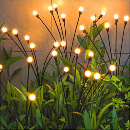 Solar Tuinprikker met LED Ballen en Flexibele Stelen voor Buiten