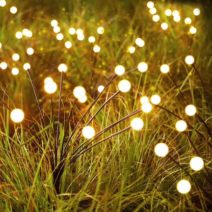 Solar Tuinprikker met LED Ballen en Flexibele Stelen voor Buiten
