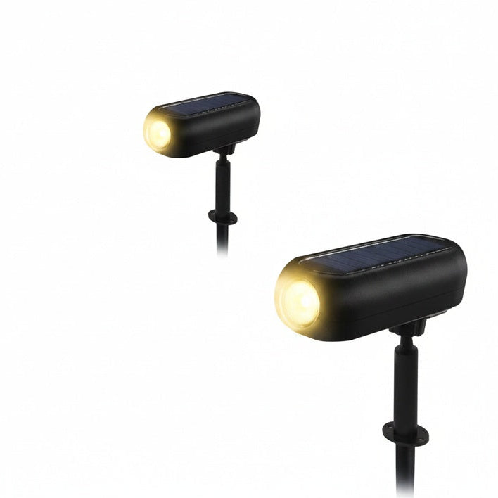 Solar Tuinspot LED met Farbwechsel en Warmwit Licht voor Tuin en Terras