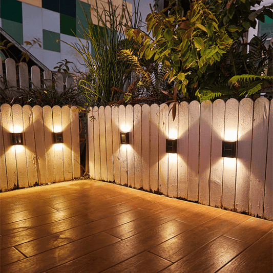 Solar Wandlamp Buiten met Up & Down Verlichting op Zonne-energie