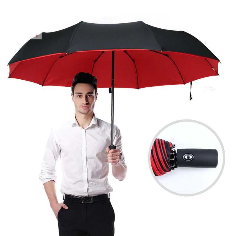 Stormparaplu Windbestendig Automatisch Opvouwbaar Sterk Frame