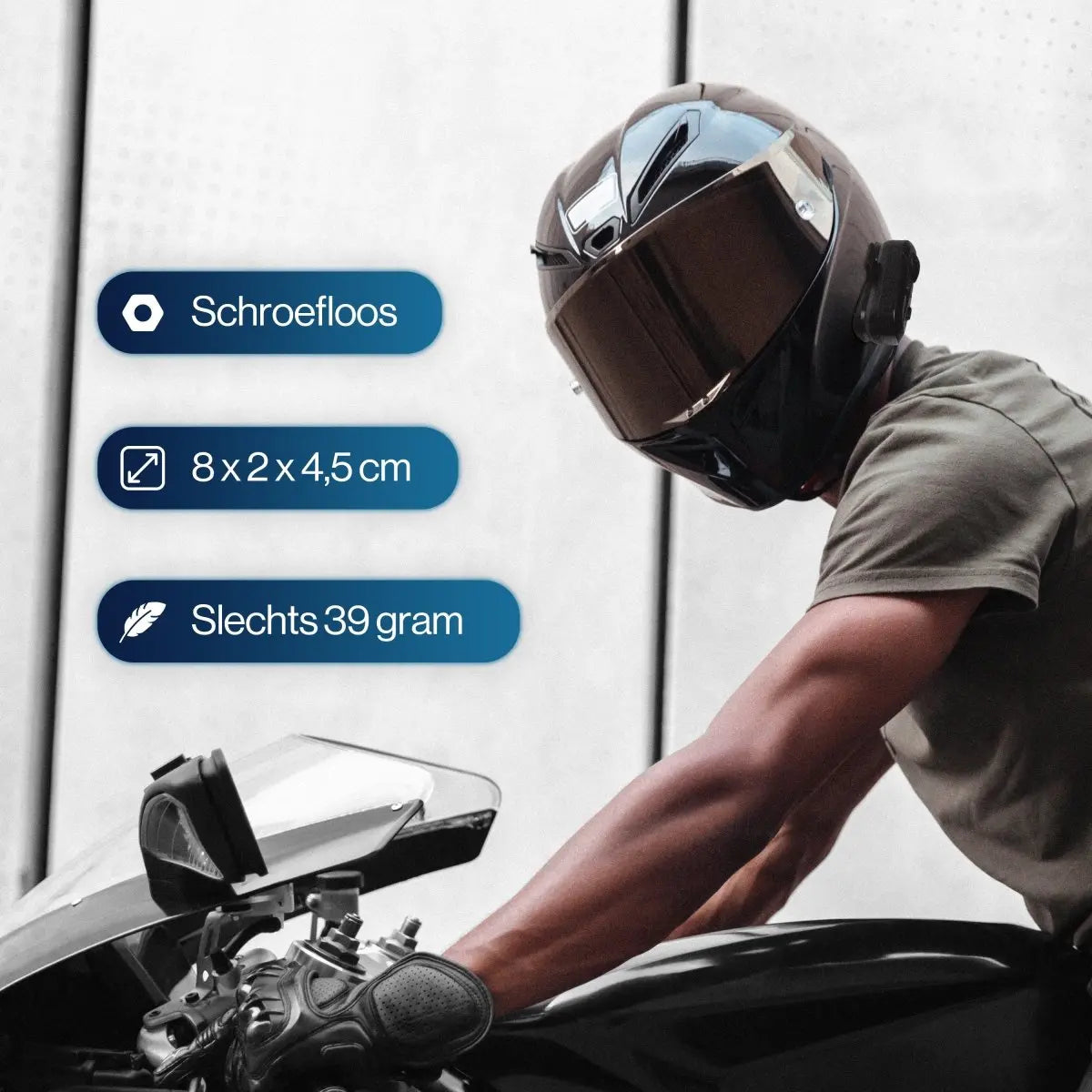 Bonuze L1 Motorhelm Headset - Bonuze