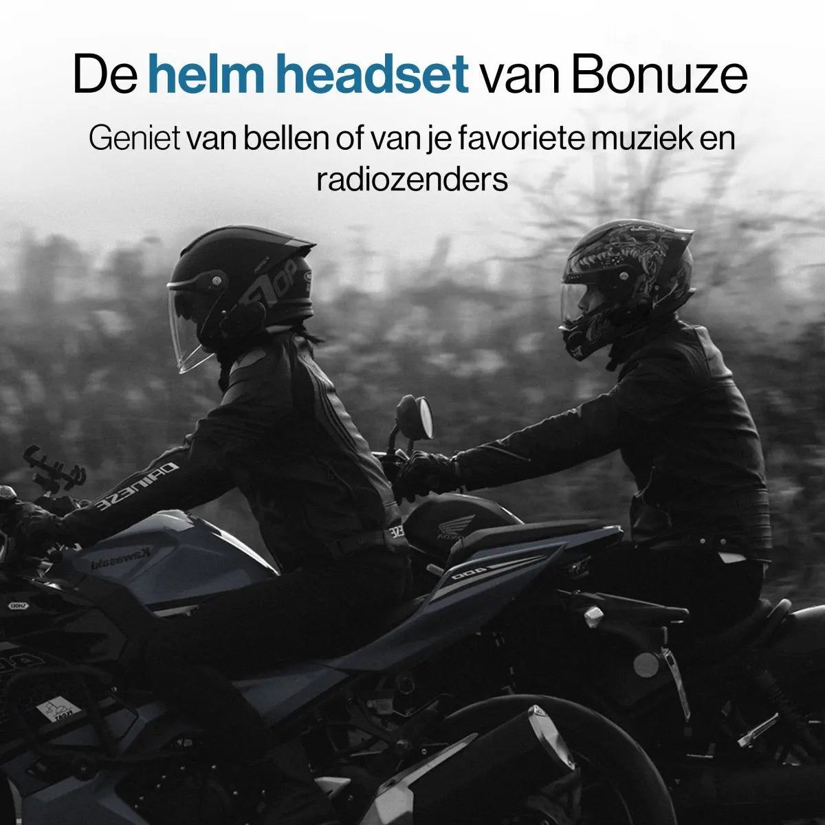 Bonuze L1 Motorhelm Headset - Bonuze
