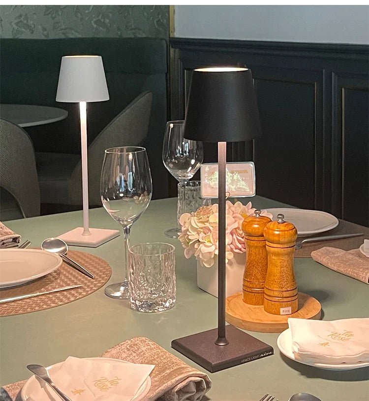 Tafellamp Draadloos Oplaadbaar met Dimfunctie en Touch Bediening