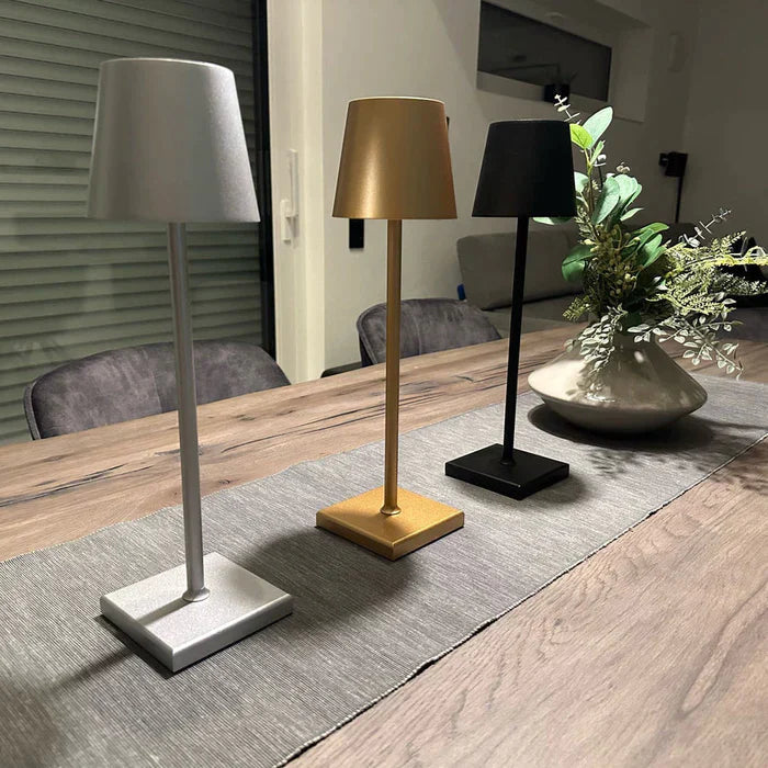 Tafellamp Draadloos Oplaadbaar met Touchbediening en Dimfunctie ##POS:7##