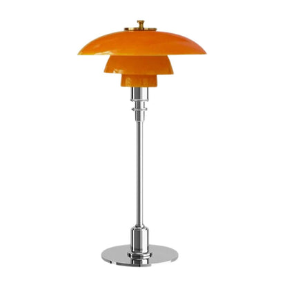 Tafellamp LED Scandinavisch Glazen Bol met Ronde Voet
