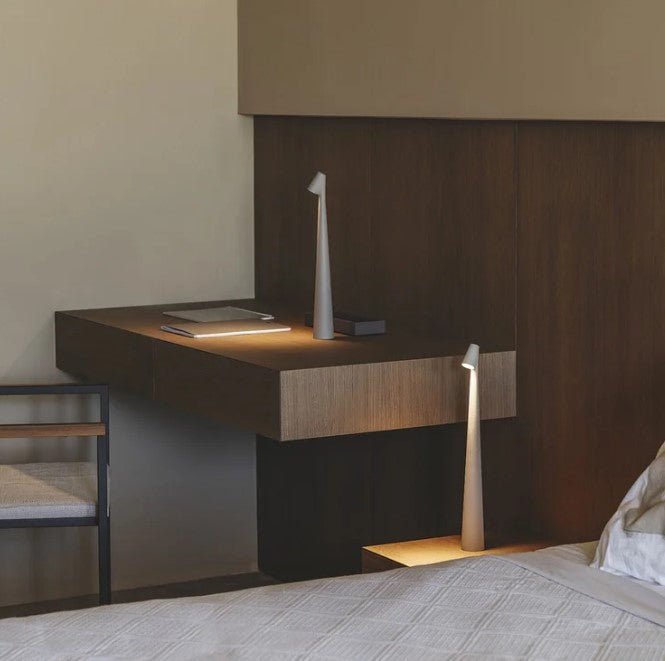 Tafellamp Minimalistisch met Dimbare LED en Oplaadbare Accu
