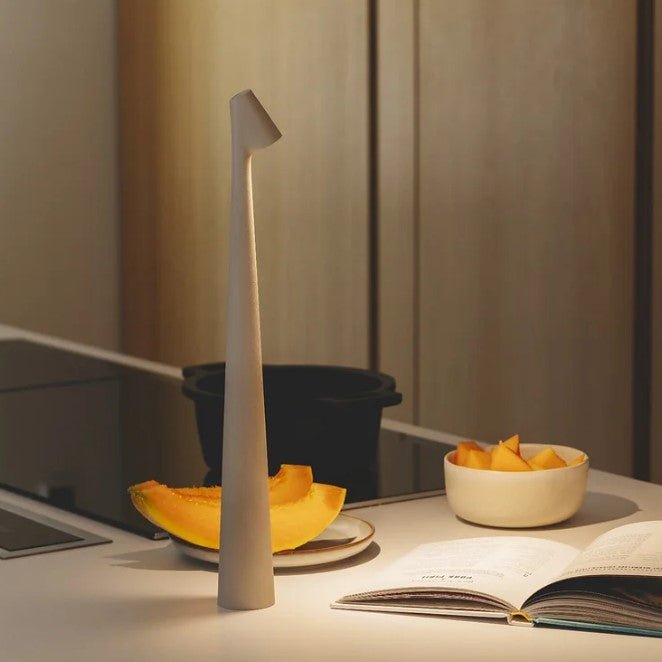 Tafellamp Minimalistisch met Dimbare LED en Oplaadbare Accu