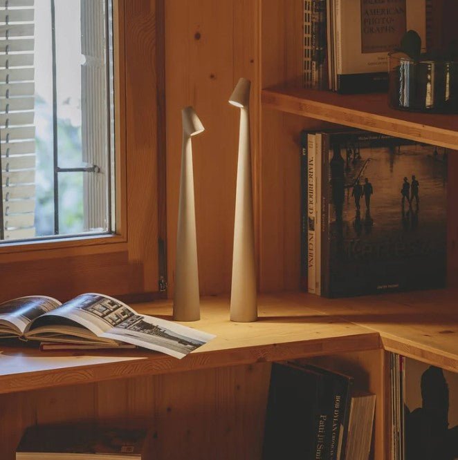Tafellamp Minimalistisch met Dimbare LED en Oplaadbare Accu