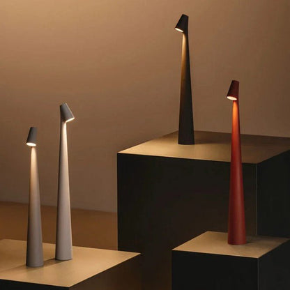 Tafellamp Minimalistisch met Dimbare LED en Oplaadbare Accu