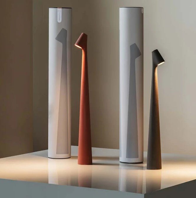Tafellamp Minimalistisch met Dimbare LED en Oplaadbare Accu