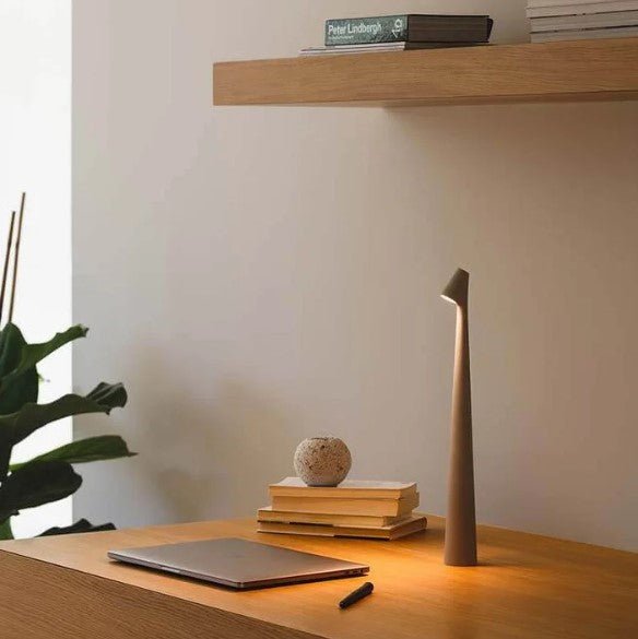 Tafellamp Minimalistisch met Dimbare LED en Oplaadbare Accu