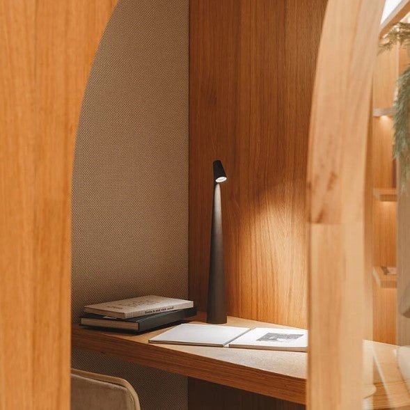 Tafellamp Minimalistisch met Dimbare LED en Oplaadbare Accu