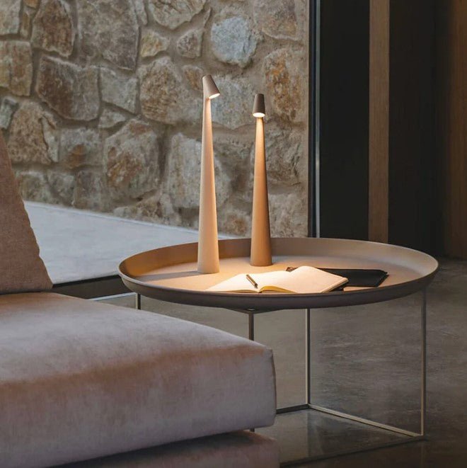 Tafellamp Minimalistisch met Dimbare LED en Oplaadbare Accu