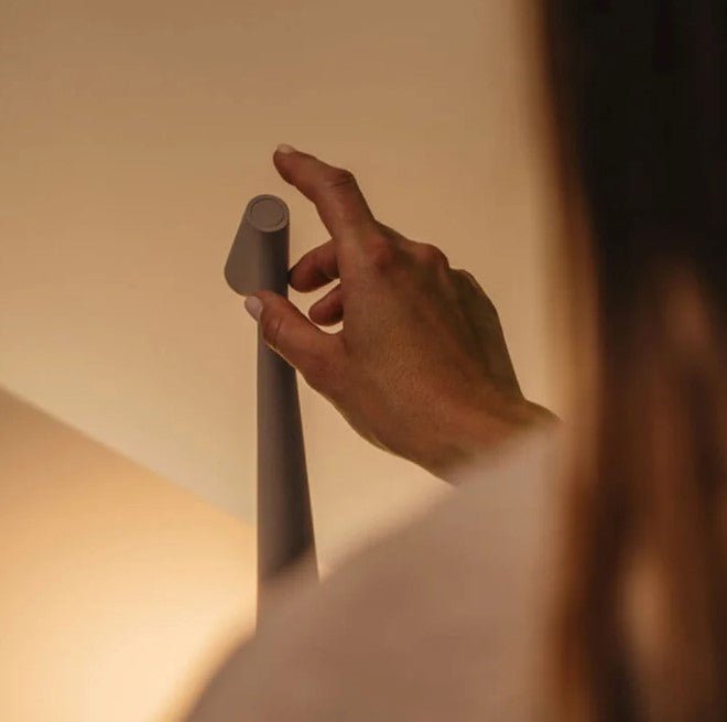 Tafellamp Minimalistisch met Dimbare LED en Oplaadbare Accu