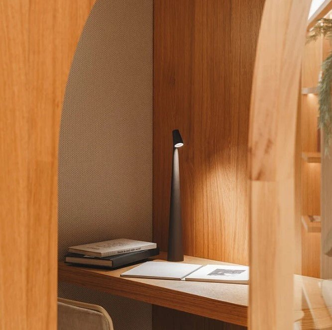 Tafellamp Minimalistisch met Dimbare LED en Oplaadbare Accu