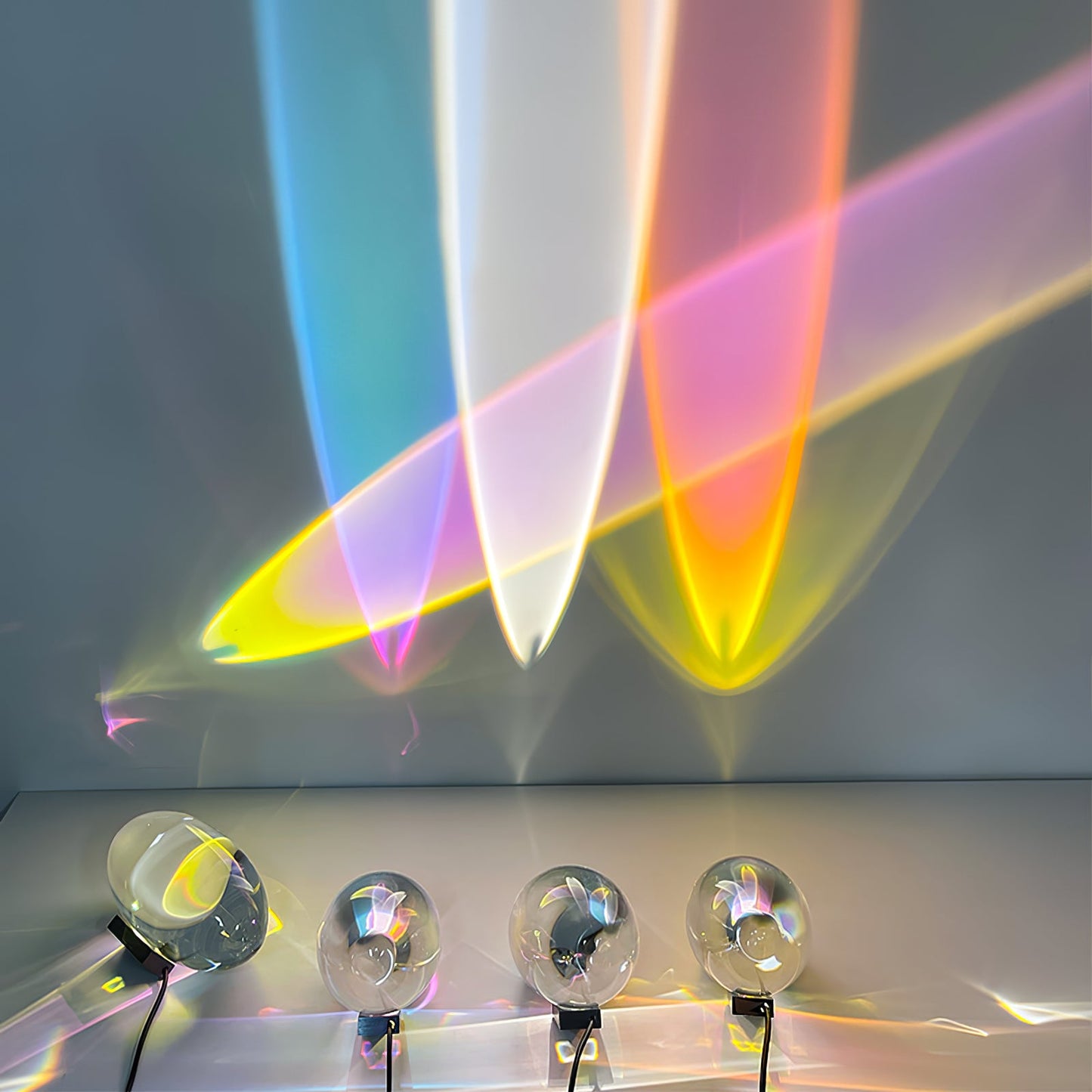 Tafellamp Minimalistisch met Ovale Kristallen Kap en Geïntegreerde LED ##POS:80##