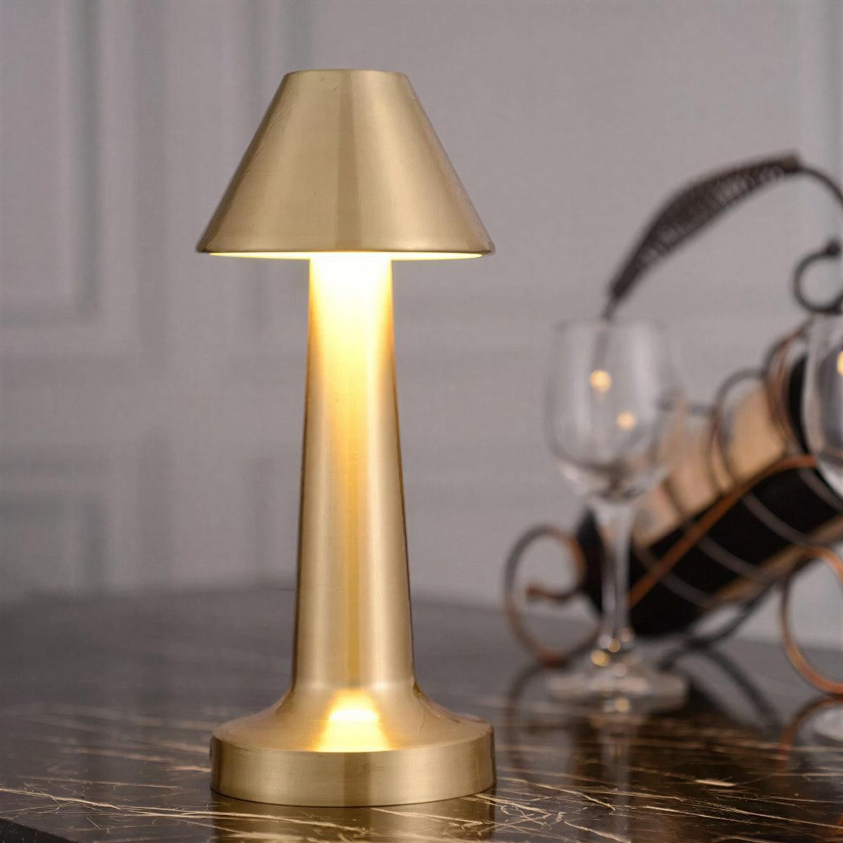 Tafellamp Modern Draadloos Oplaadbaar met Touch Dimmer en LED