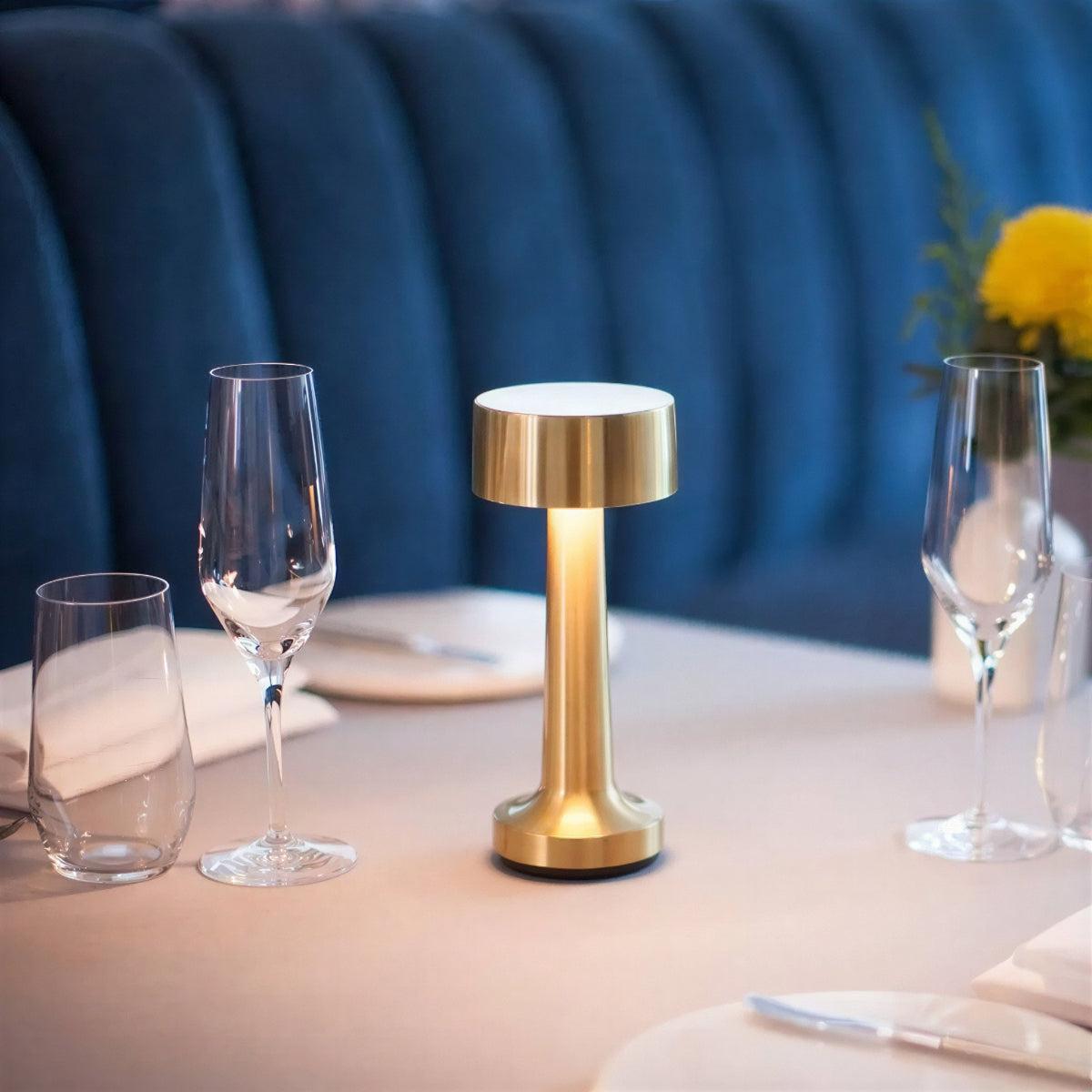 Tafellamp Modern Draadloos Oplaadbaar met Touch Dimmer en LED