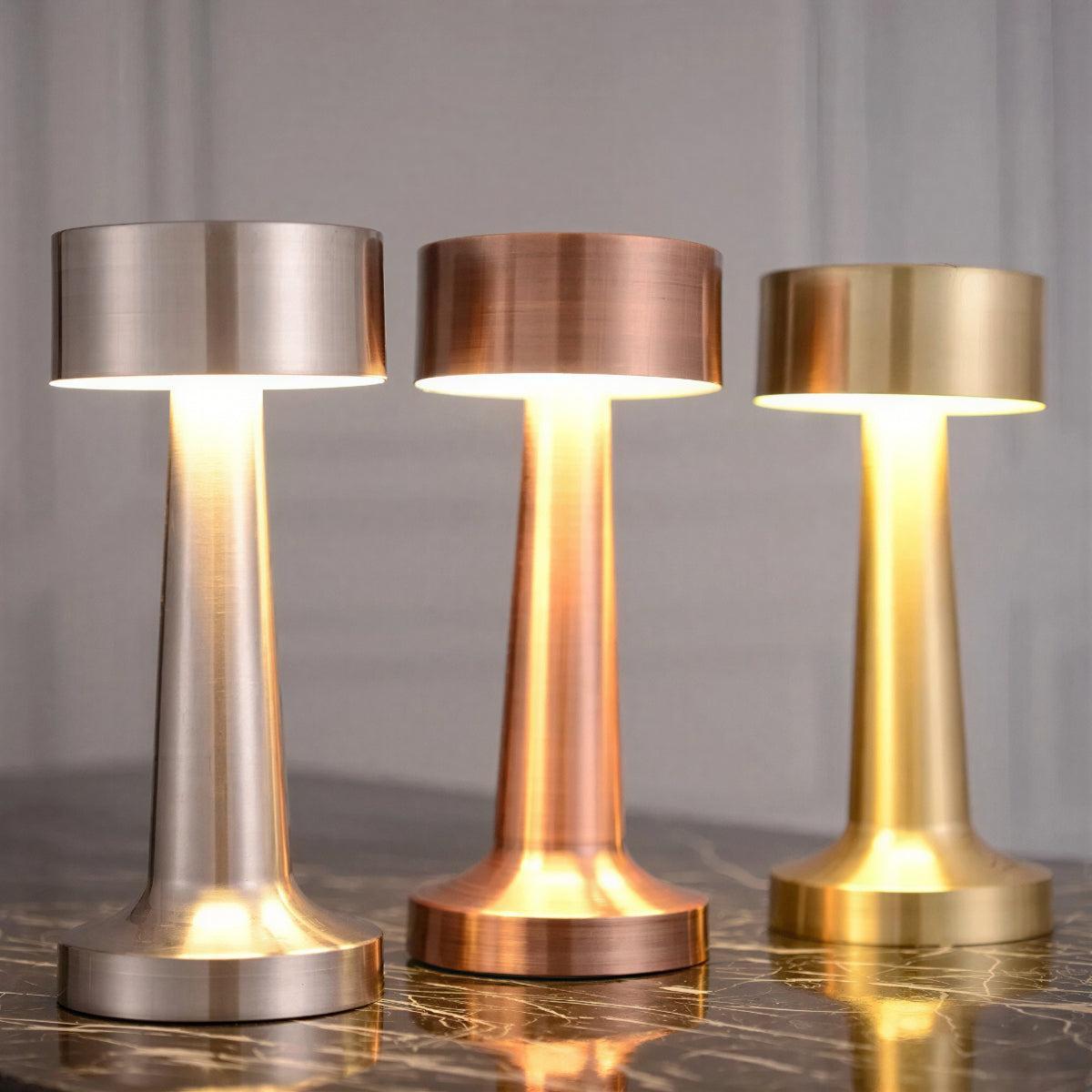 Tafellamp Modern Draadloos Oplaadbaar met Touch Dimmer en LED