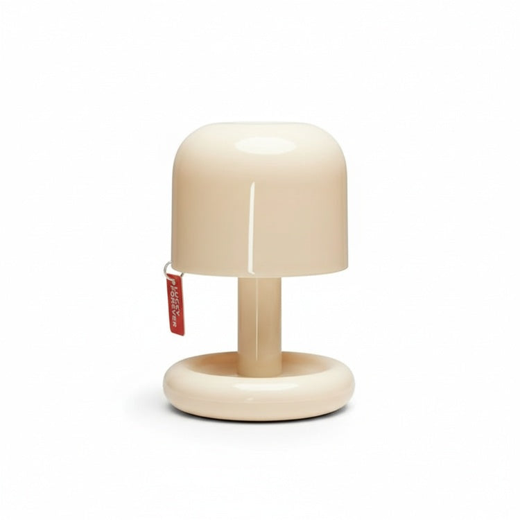 Tafellamp Retro Draadloos Oplaadbaar met Paddenstoel Design en Warm LED Licht