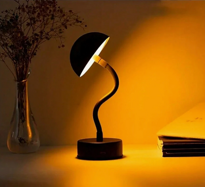 Tafellamp Retro met Bolvormige Kap en Touch Dimmer Draadloos