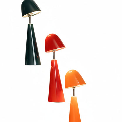 Tafellamp Retro met Draaibare Kap en Oplaadbare Batterij