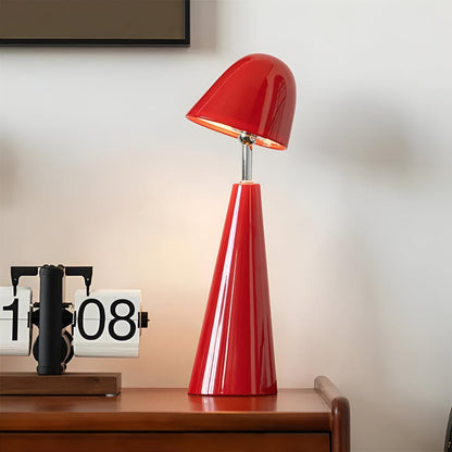 Tafellamp Retro met Draaibare Kap en Oplaadbare Batterij