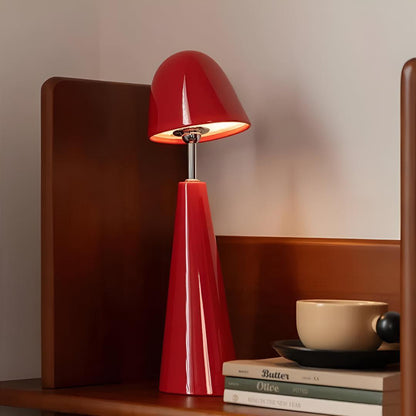 Tafellamp Retro met Draaibare Kap en Oplaadbare Batterij